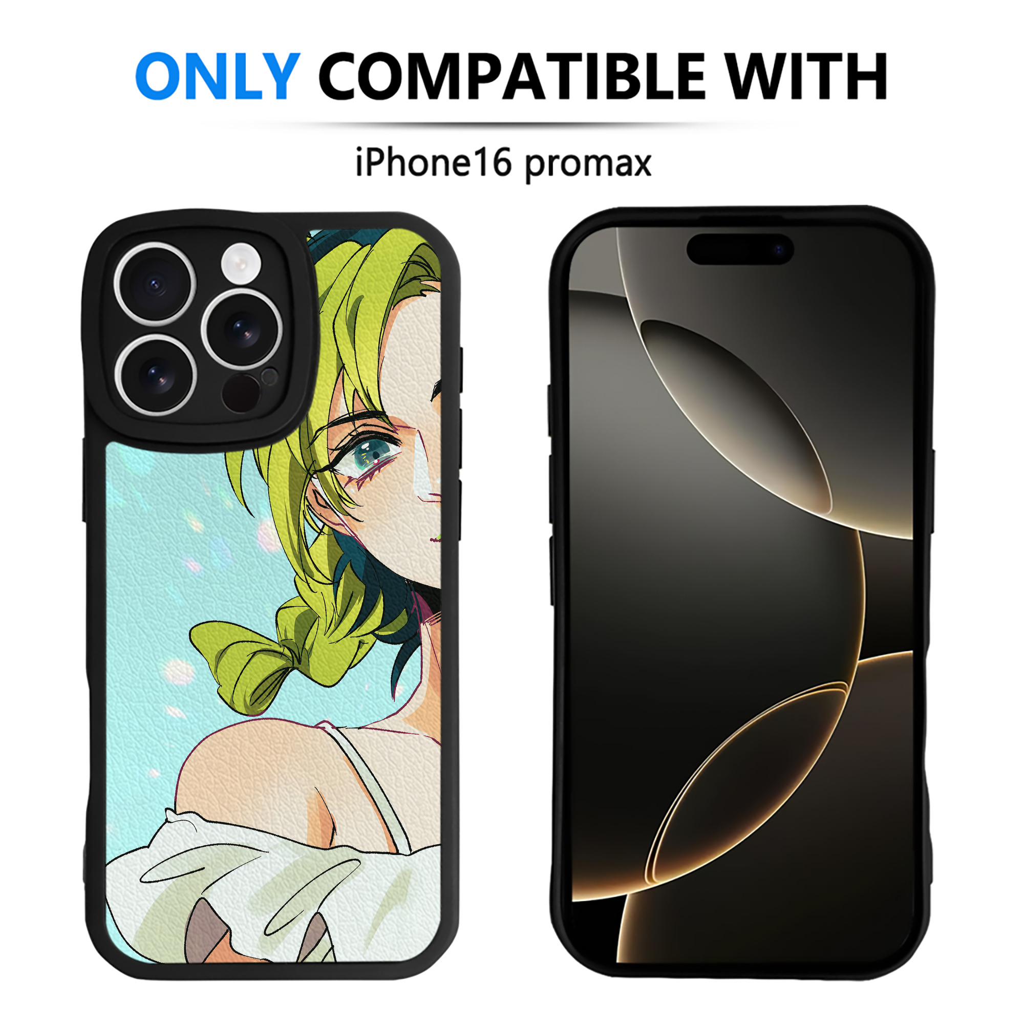 （画像用） ジョジョの奇妙な冒険 JoJo's Bizarre Adventure 【iPhone 16シリーズ対応】シリコンスマホケース（レザー調） 材質：シリコン